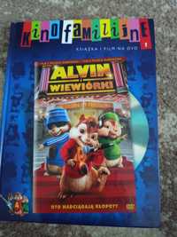 "ALVIN Wiewiórki" film DVD