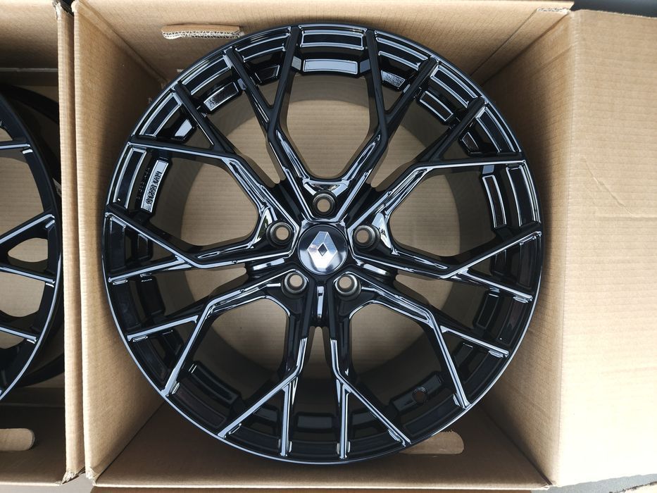 Renault 18 " Nowe Czarne 5x114,3 Megane Talisman Laguna Koleos Austral