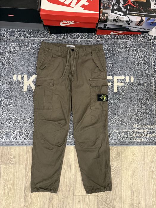 Штаны Stone Island cargo garment dyed оригинал