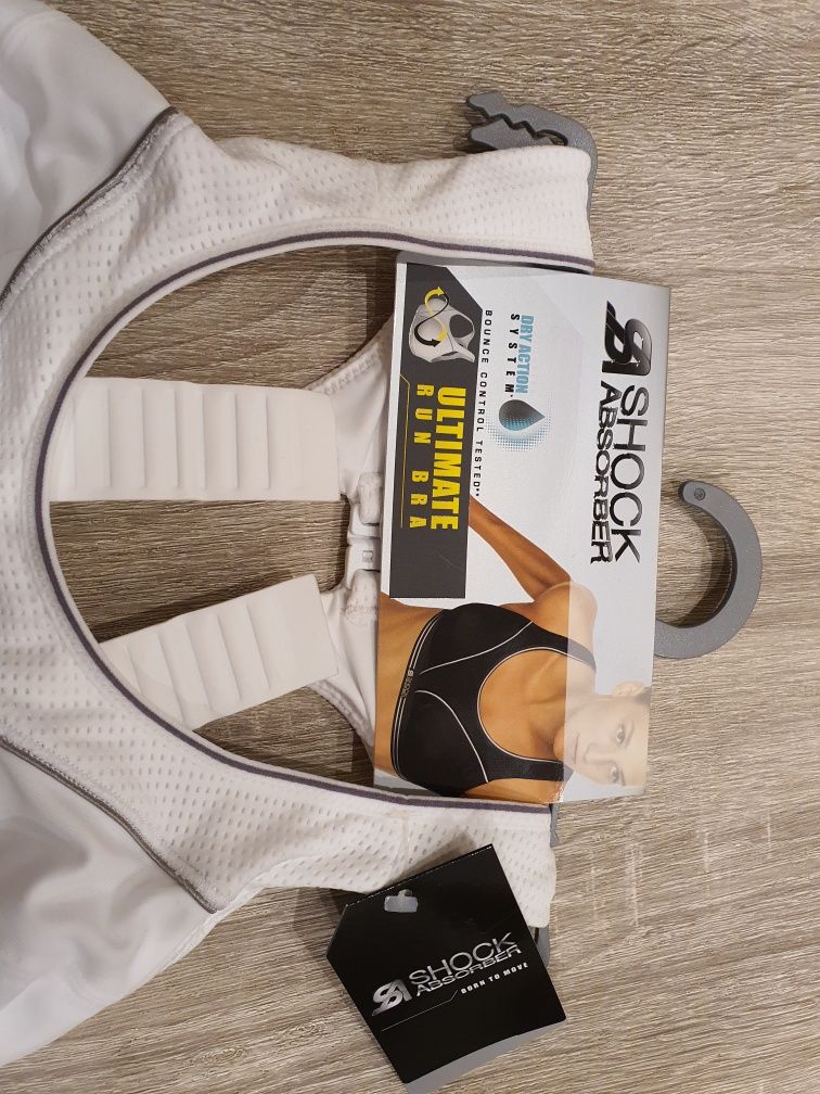 Biustonosz sportowy Shock Absorber, rozmiar 70I, nowy z metkami, solid