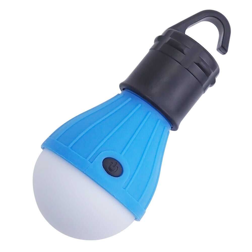 Lampka turystyczna LED żarówka kempingowa z uchwytem pod namiot biwak