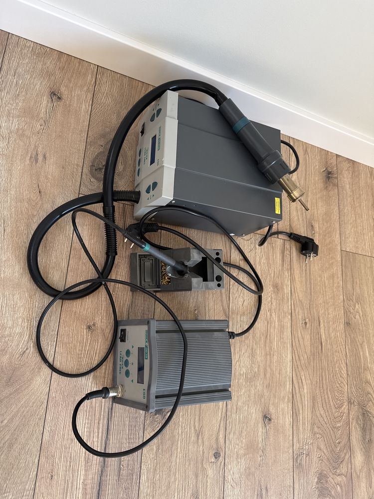 QUICK 861DW STACJA LUTOWNICZA HOTAIR + Stacja lutownicza Quick 303D
