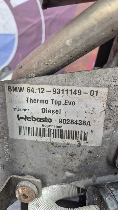 Bmw F01 F02 F10 F11 Ogrzewanie Postojowe Webasto