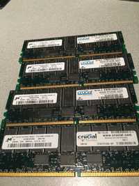 Memoria PC2100 com 256 MB DDR 266 MHz Com ECC