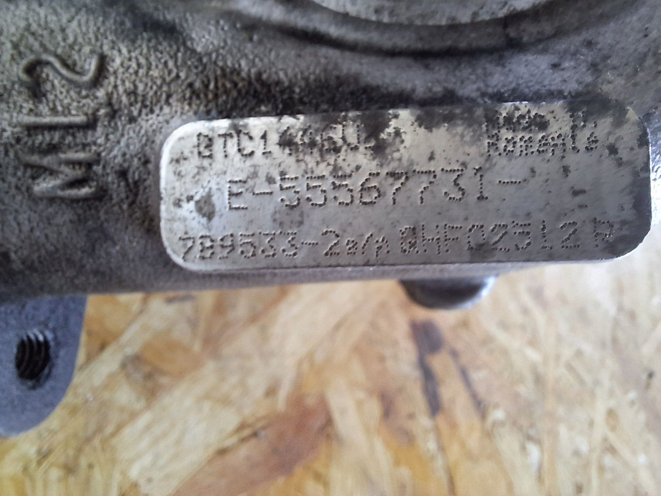 Turbosprężarka ​Turbo Garrett 1.7 CDTI