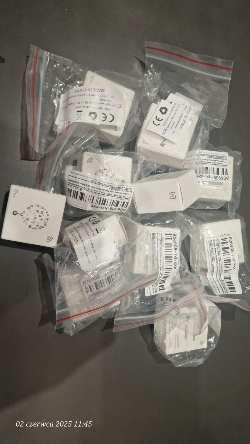 10 sztuk Przelacznik dopuszkowy Smart Zigbee Ewelink BSD17 16A
