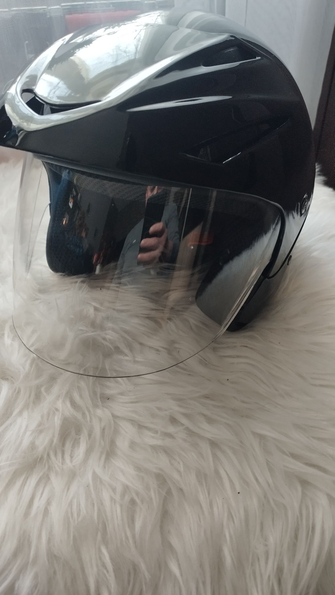 Kask na motor rozmiar M