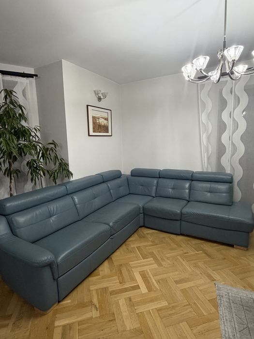 Wypoczynek skórzany modułowy Mughetto z firmy Vero