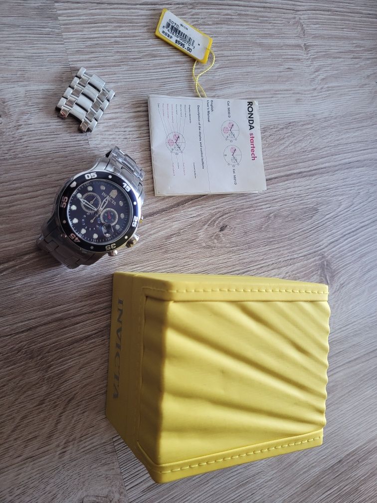 Zegarek Invicta 0070 Pro Diver chronograf komplet