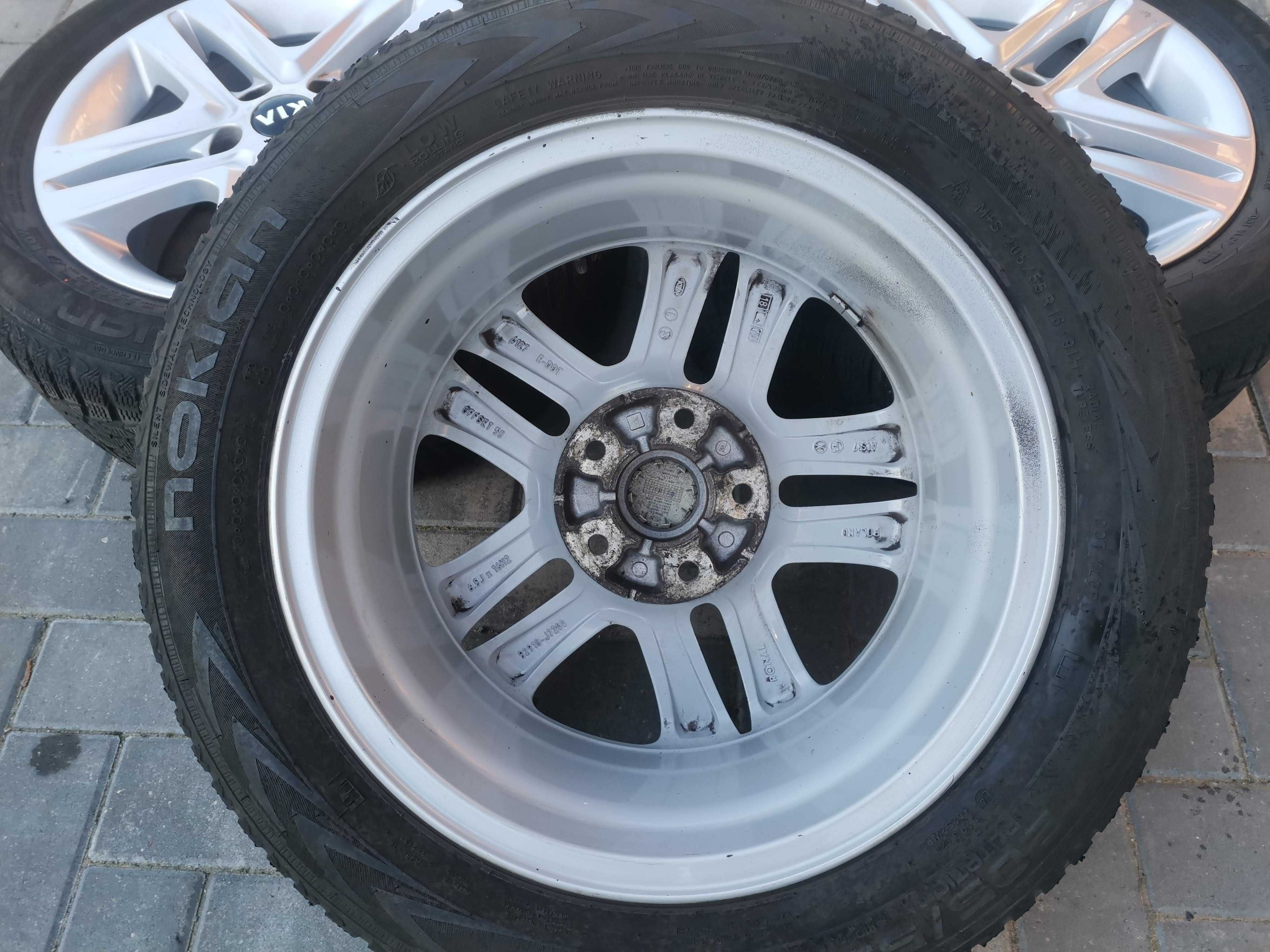 Felgi KIA ProCeed Venga Soul Hyundai 6,5Jx16H2 5x114,3 ET50 TPMS