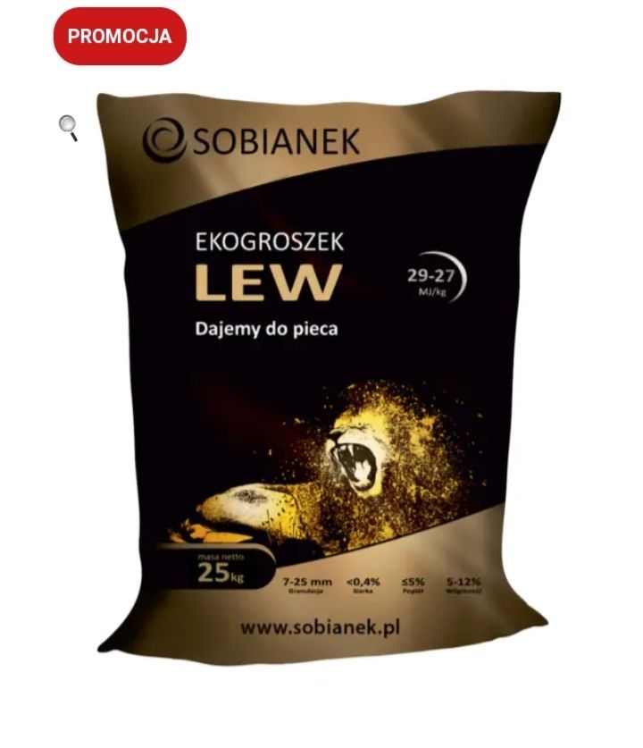 Ekogroszek Lew SOBIANEK pellet