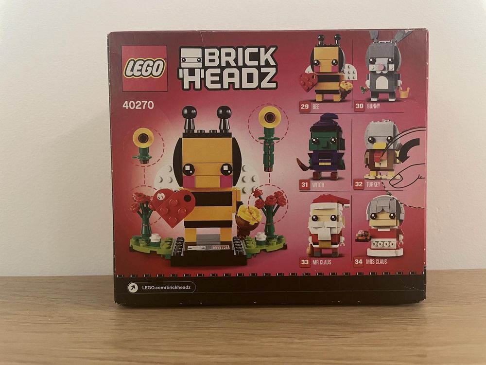 Lego Brisk Headz 40270 walentynkowa pszczółka