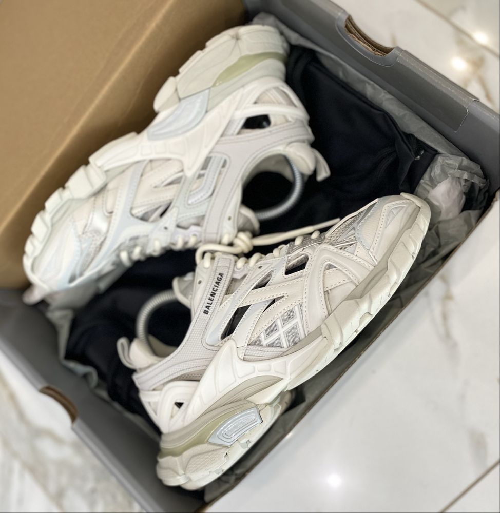 Balenciaga Track 2.0 38 white original off wmns женские new