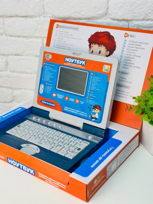 Дитячий ноутбук, навчальник ноутбук