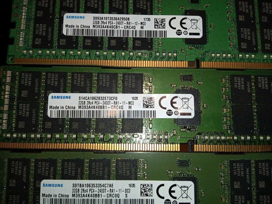 Серверна память DDR4 REG ECC 2400mhz 32gb USA