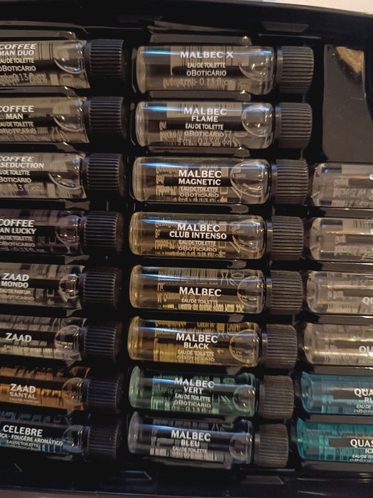 Demonstradores de perfumes de homem de 4ml