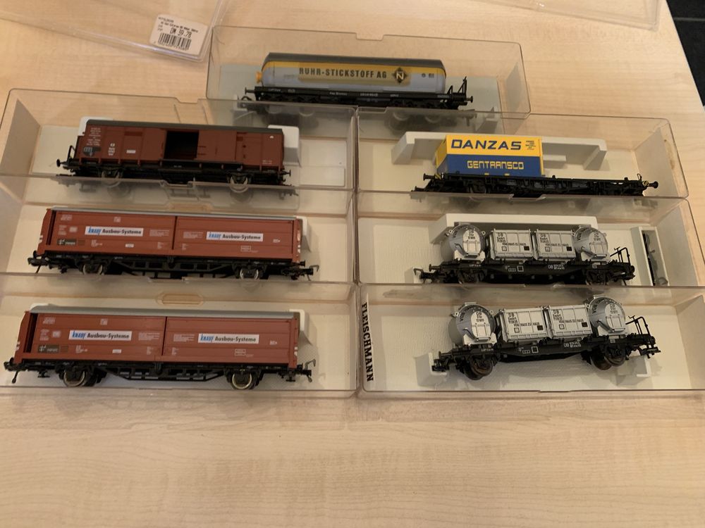 Wielki zestaw wagonów Fleischmann ho 1:87