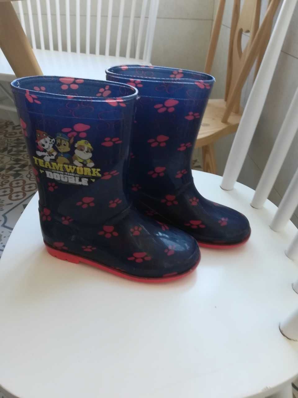 Botas de borracha/galochas 31/Patrulha Pata