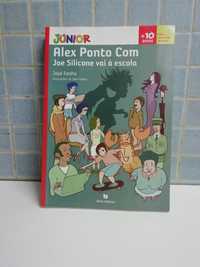 Alex ponto com livro infantil