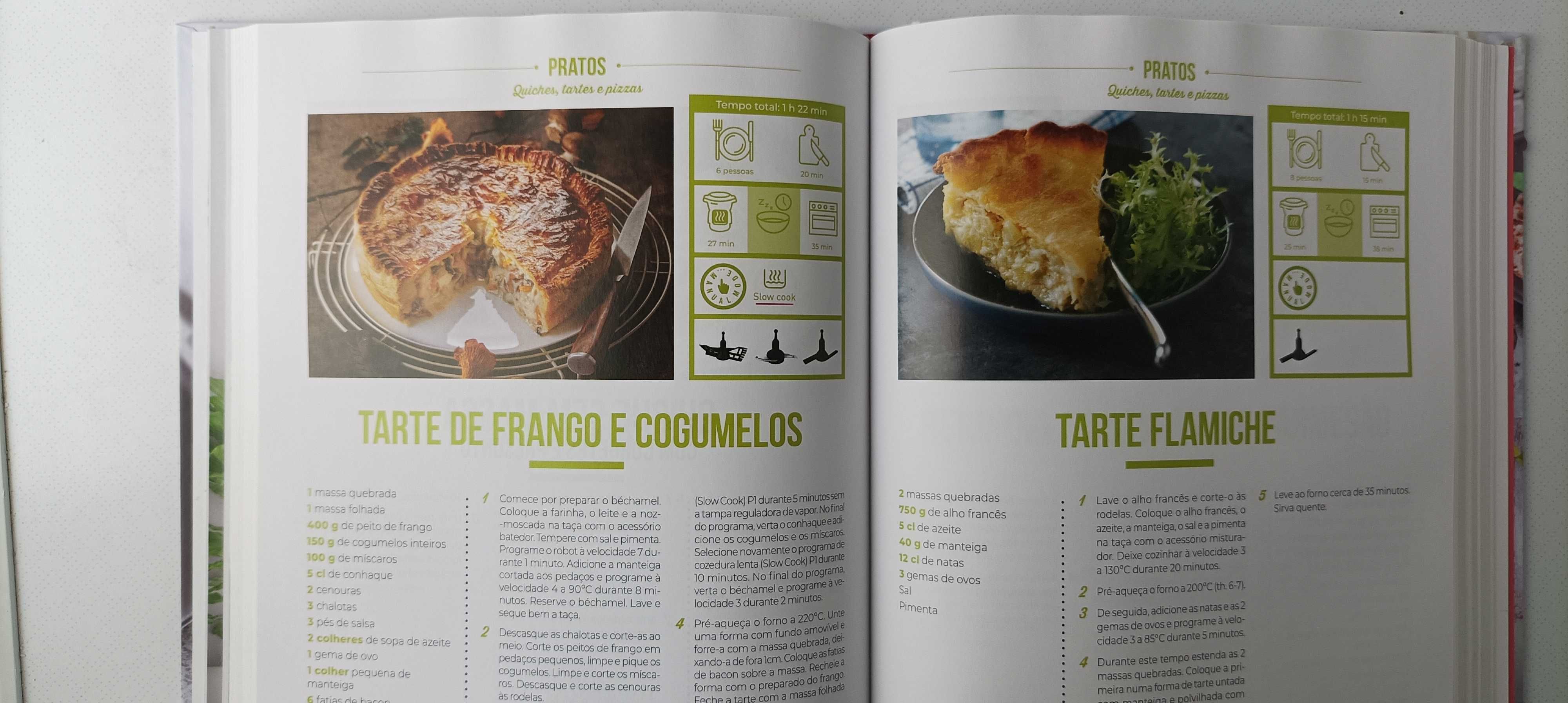 Livro de receitas Moulinex