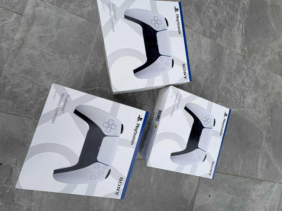 Геймпад джойстик DualSense White в коробці новий бездротовий