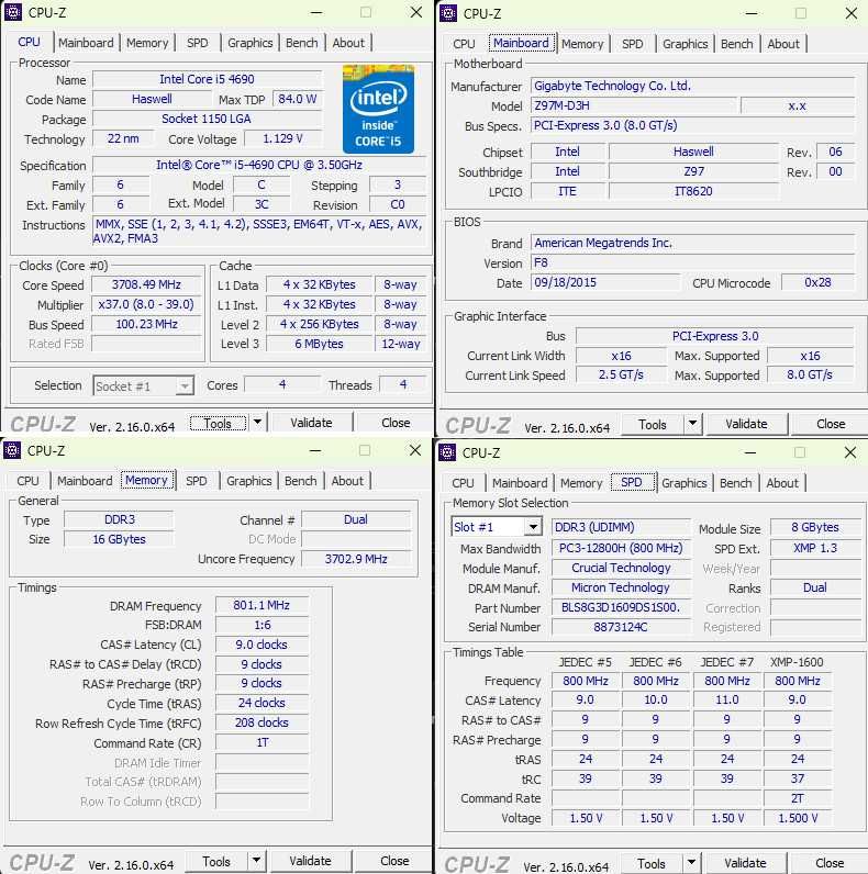 Komputer stacjonarny | do gier | i5-4690 | MSI GTX970 | 16GB RAM