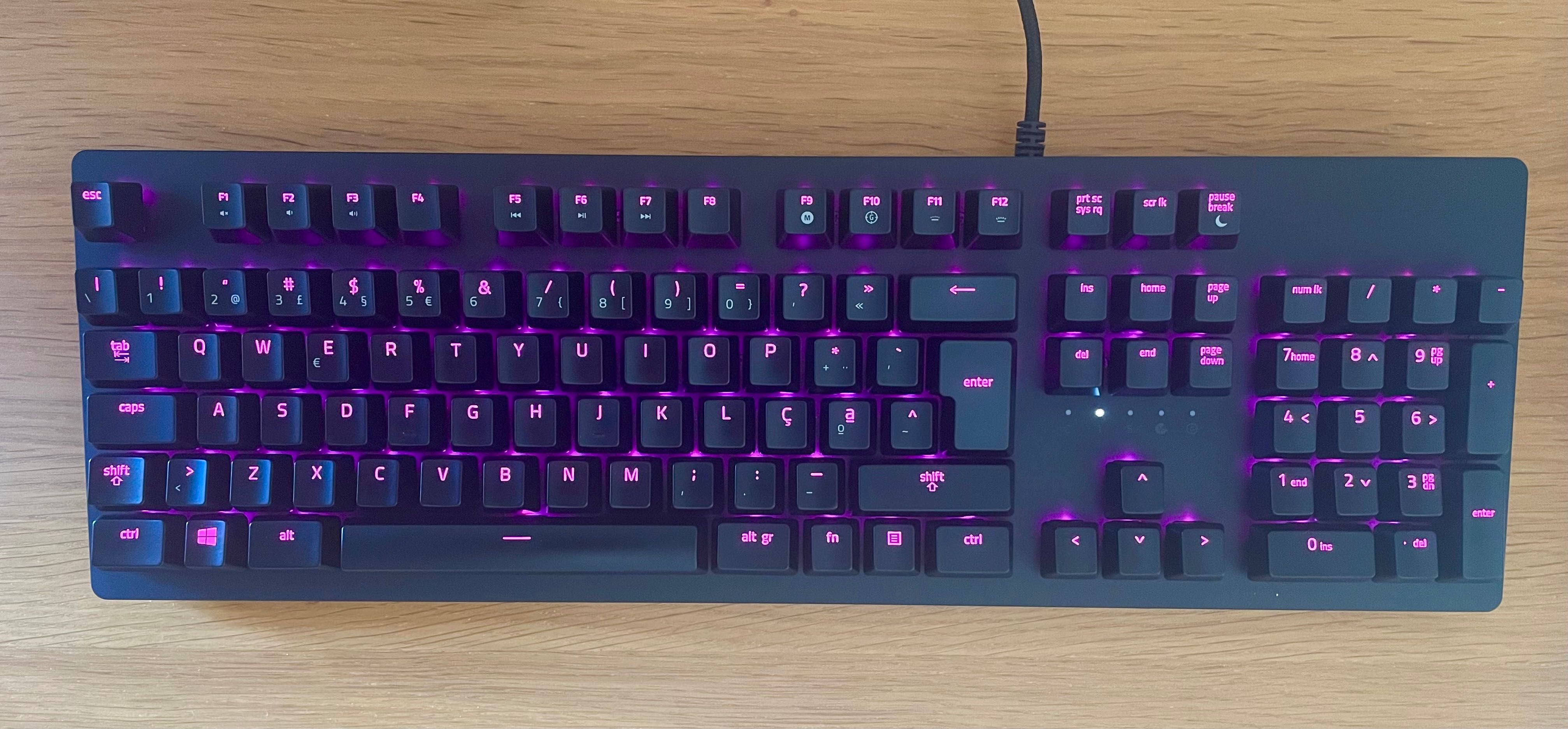 Teclado Mecânico Razer Huntsman (100%) [PT]