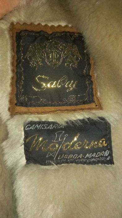 Vendo casaco de pele Antílope para Homem verdadeira