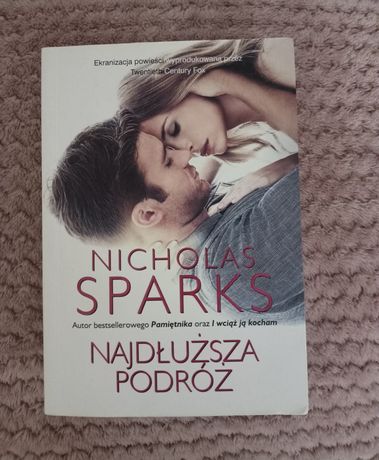 Książka " Najdłuższa podróż" - Nicholas Sparks