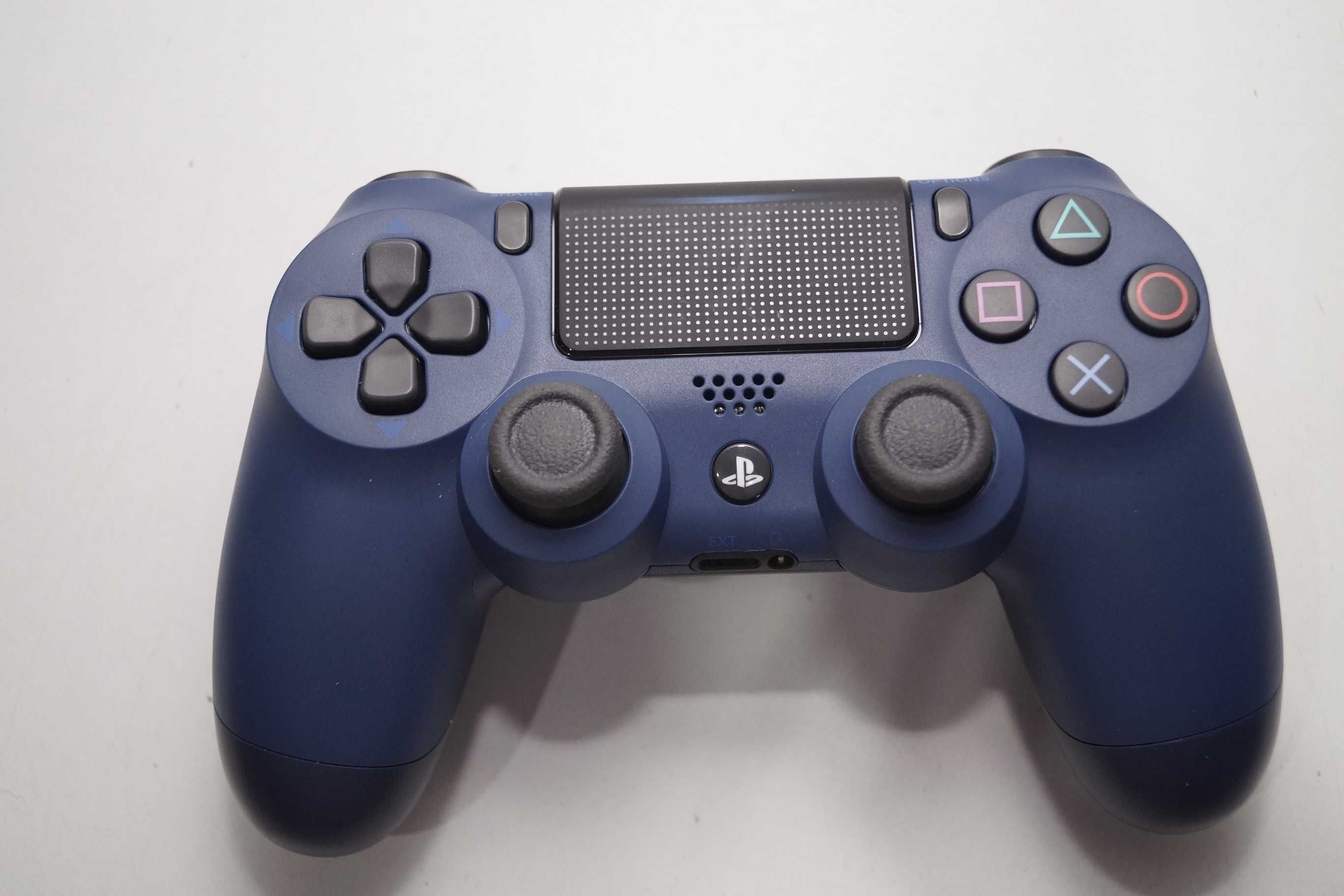 Pad Kontroler Sony DualShock 4 V2 dark blue ciemny niebieski PS4