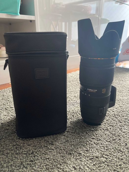 Kit Fotográfico Canon EOS 40D + 28-70 +70-200 em excelente estado