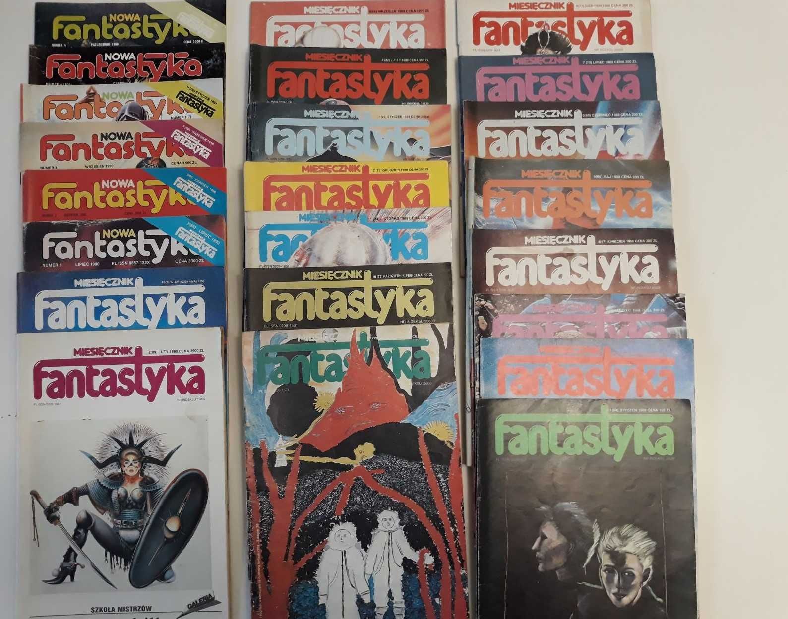 Fantastyka, miesięczniki od roku 1983 do roku 1991