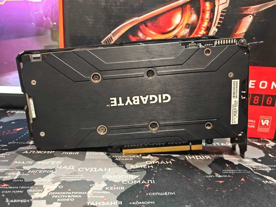 Видеокарта Gigabyte RX 580 8g Gaming