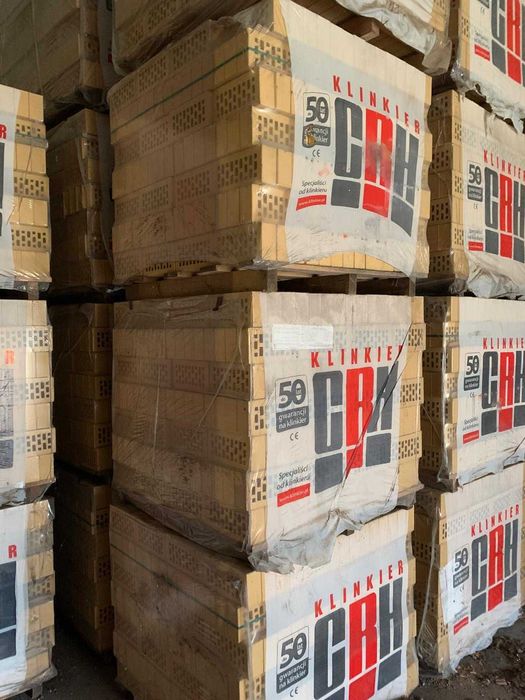 KLINKIER cegła klinkierowa SAHARA żółta duża ilość Gozdnica