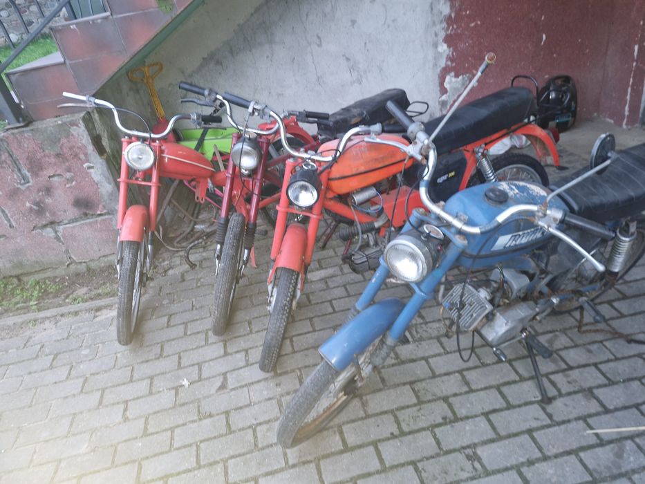 Części romet ogar 200,205 silnik koło Bak lampa itp