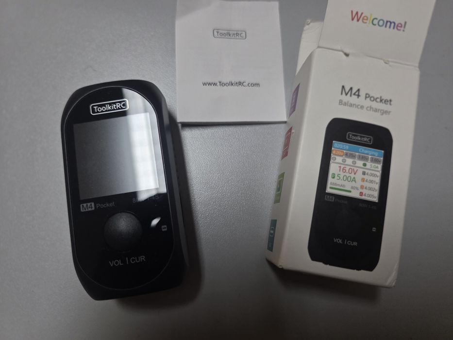 ToolKitRC M4 Pocket - Carregador Balanceador 80W