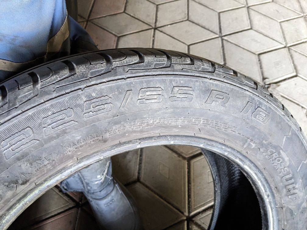 225/55R18 Continental літо