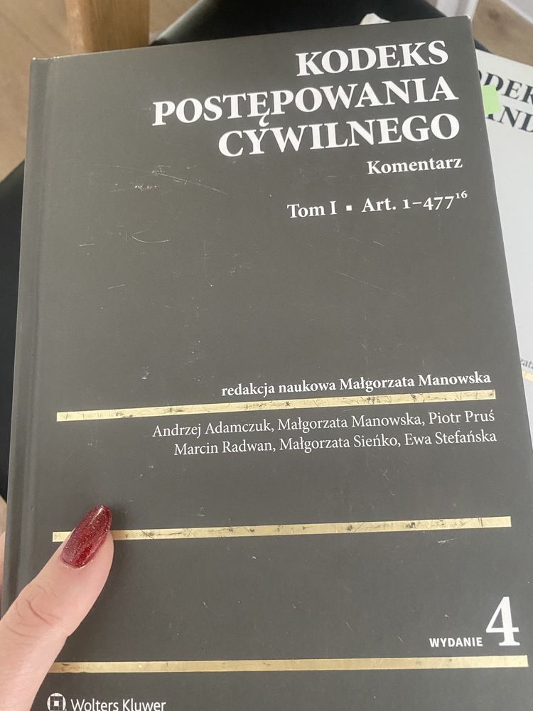 Komentarz do Kodeksu Postepowania Cywilnego - Manowska, 2 tomy, 2021