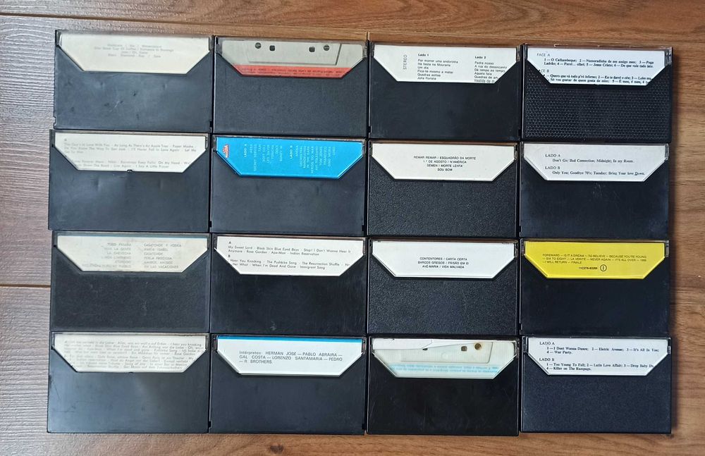 Cassetes audio antigas