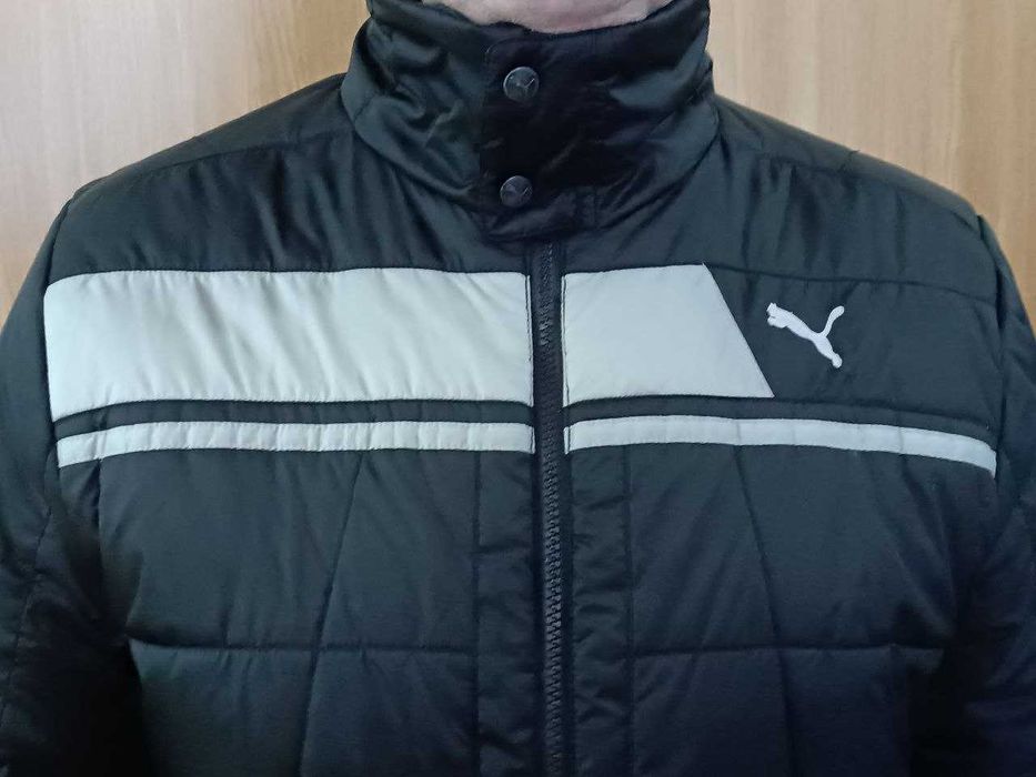 Оригінальна чоловіча спортивна тренерська демі куртка PUMA (розмір М).