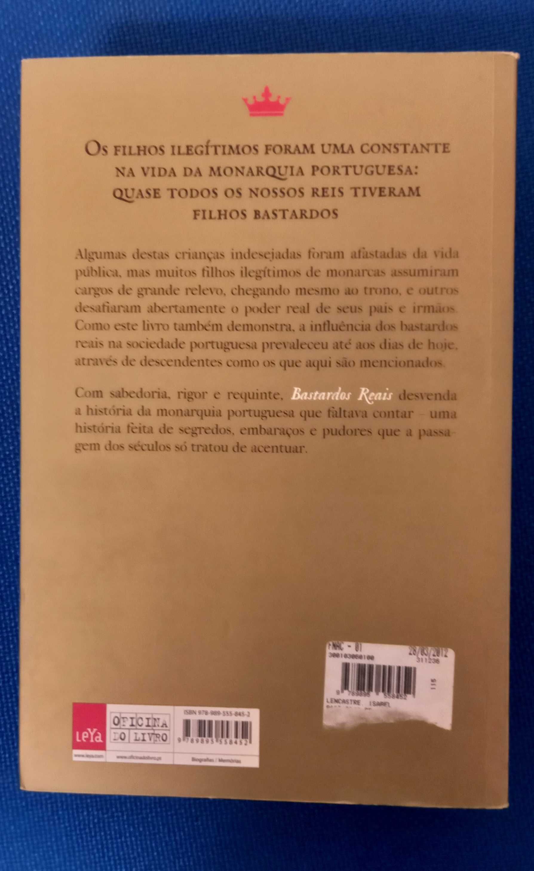 Livro Bastardos Reais, Isabel Lencastre