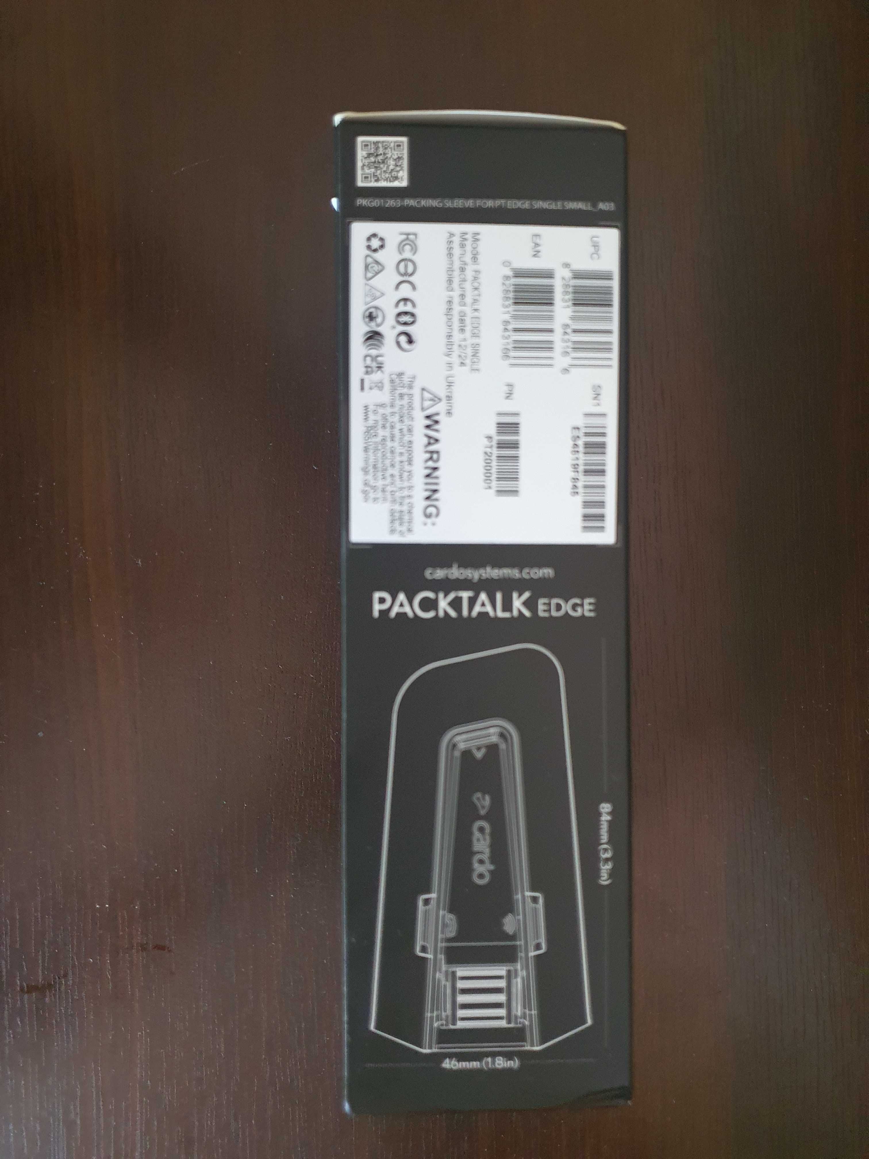 Intercom cardo packtalk edge