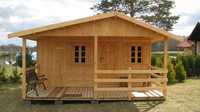 domek drewniany domki drewniane z drewna altanka letniskowy dom WARBIT