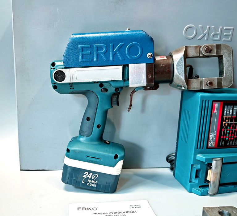 Zaciskarka Akumulatorowa Makita ERKO EP 300 Praska + Zestaw szczęk Box