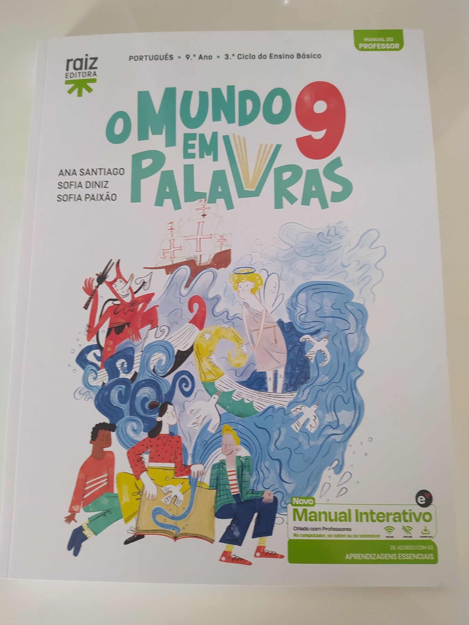 Manual novo O Mundo das Palavras 9