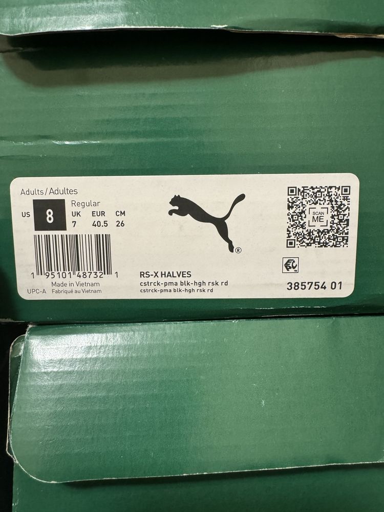 НОВІ чоловічі кросівки ОРИГІНАЛ PUMA RS-X HALVES 8 40,5 26см 38575401