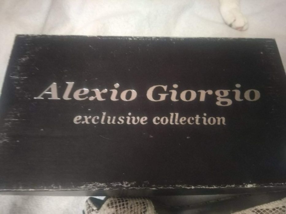 Buty pantofle skóra Alexio Giorgio r. 40