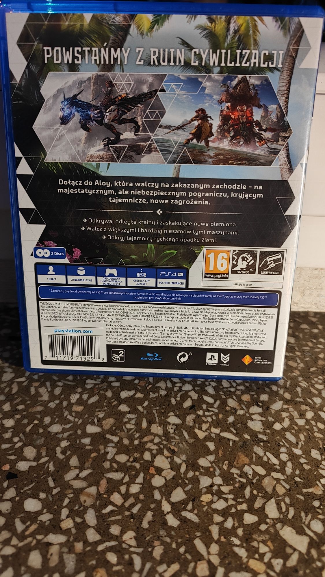 Horizon II Forbidden West PS4 PL po polsku PlayStation 4