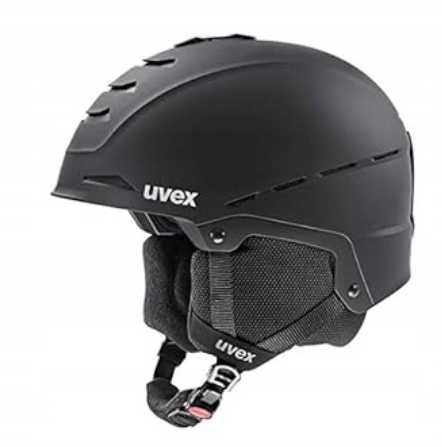 Kask narciarski uvex Legend 2.0 – czarny mat, rozmiar 55–59 cm