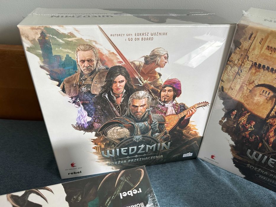 Wiedźmin Ścieżka Przeznaczenia ALL-IN Geralt Figurki Towarzyszy i inne